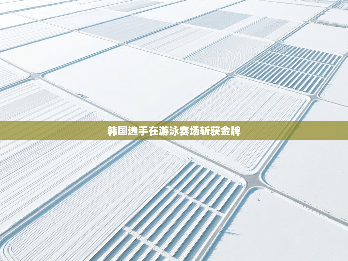 开云中国kaiyun·体育官方网站-韩国选手在游泳赛场斩获金牌  第3张